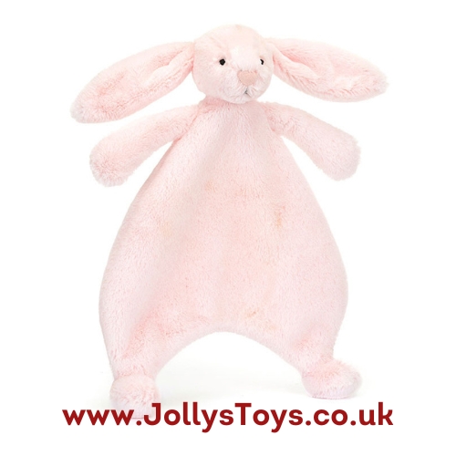 Jellycat Bashful Baby Pink Bunny Comforter